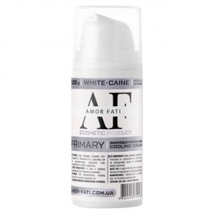 Первинна анестезія WHITE-CAINE 12,5% - крем анестетик AMOR-FATI